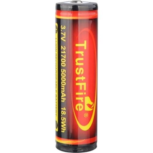 1Pc 21700 5000mAh Li-ion 3.7V Rechargeable Lithium Battery for Flashlights Torch and more devices 32CB