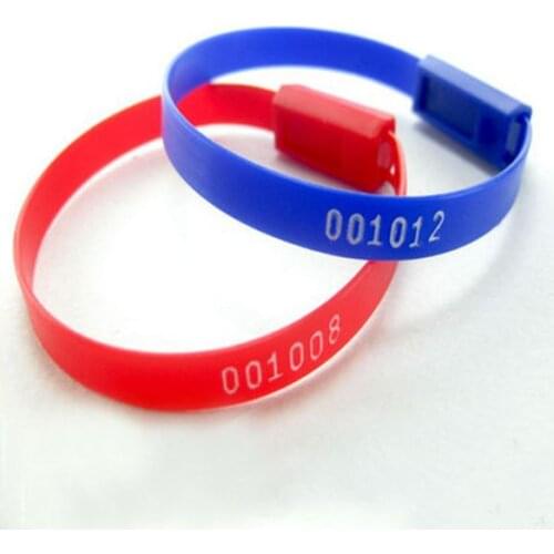 20PCS high quality 210mm Logistics plastic Cable Ties Container plastic seals truck self-locking tags wholesale price