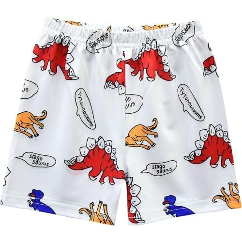 2019 Boys Dinosaur Trunks Summer Bathing Suits For Kids Boys Beachwear Boys Cartoon Swimming Trunks Beach Shorts G48-1673