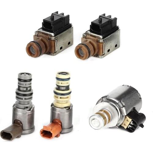 5PCS Transmission Solenoid Valve Kit Metal & Plastic for GM Products with the 4L60E Model Automatic Transmission 2003-On
