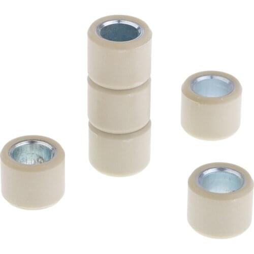 6 Pieces Variator Rollers Roller Weights 6.5g 16x13 For GY6 50CC 80CC Engine Scooter