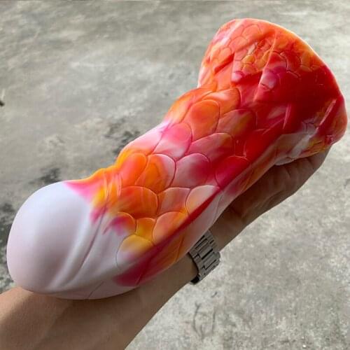 7cm Thick Monster Huge Realistic Scales Dildo Animal Penis Vagina Simulate Anal Expansion Sex Toys for Women Man Big Butt Plugs