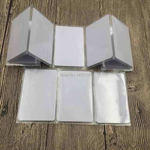Free shipping 20pcs MIFARE Classic 1k 13.56MHz inkjet blank card access control card