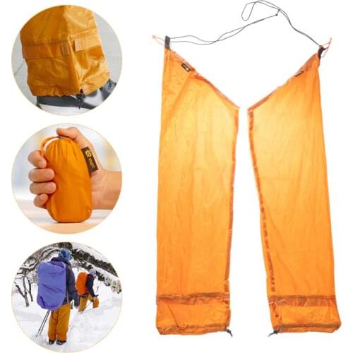 20D Ultralight Hiking Rain-Pants Outdoor Lightweight Portable Waterproof Fishing prevent Insect Snowing Sand Adjustable Pants