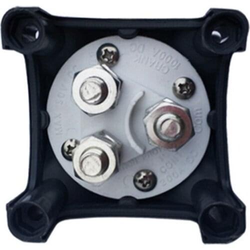 Dual Battery Selector Switch Disconnect for Marine Boat Rv Vehicles 1-2-Both-Off B36B