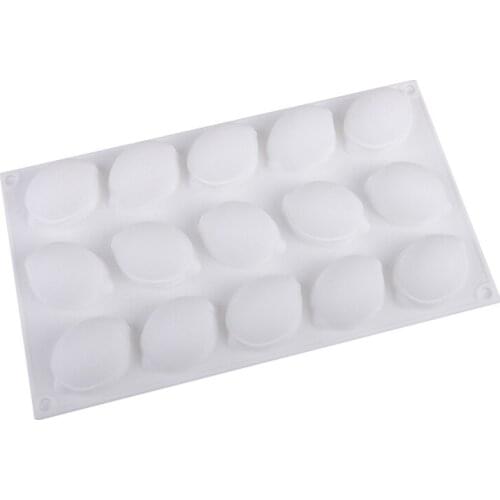 Lemon Shape Mousse Cake Mold Silicone Cake Decorating Tools Chocolate 3D Cake Bakeware DIY Baking Mold French Dessert Molds