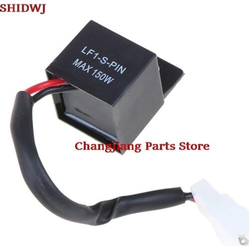 Motorcycle 2 Pin 12V Signal Rate Control Relay LED Turn Signals Light Flasher Blinker
