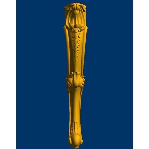 New! 3D model relief for cnc in STL format Europe style table Furniture leg--71