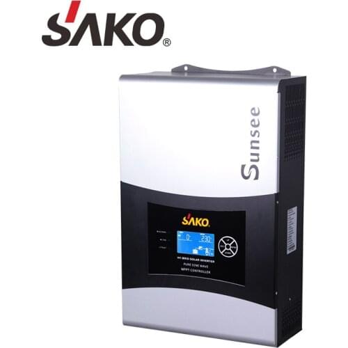 SAKO 5KVA/4KW new Solar Hybrid Solar Inverter Pure Sine Wave Inverter