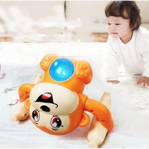 Educational Toys Talking Moving Voice Control Tipping Monkey Toys for Baby Boys Girls Gifts