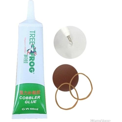 60ml Super Adhesive Repair Glue for Shoe Leather Rubber Wood Strong Bond Shoe M06 21 Dropship