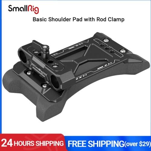 SmallRig Universal Basic Shoulder Pad with standard 15mm Rod Clamp for 15mm LWS system 2894