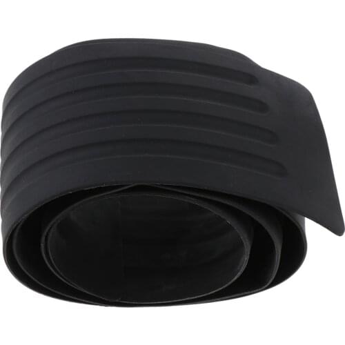 Rear Bumper Protector Guard Universal Black Rubber Scratch,Resistant Trunk Door Entry Guards Accessory Trim Cover for SUV/Cars