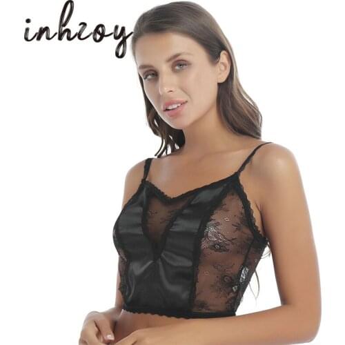 Y2K Transparent Lace Tops Women E Girl Summer Black Slim Fit Crop Top Sexy Camisole Clubwear Gothic Grunge Aesthetic Clothes