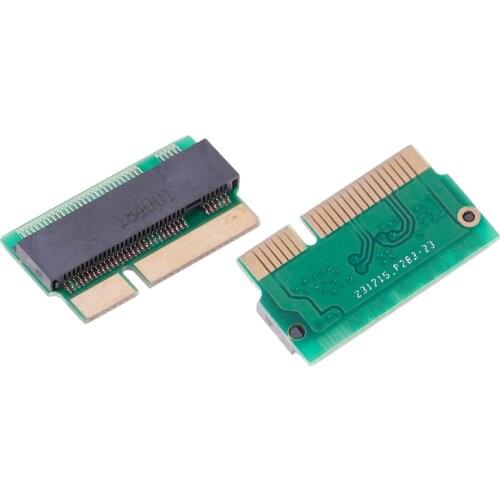 Add On Cards PCIE to M2 Adapter M.2 SSD PCIE Adapter SSD M2 Adapter M.2 NGFF AHCI 2280 SSD 12+16 Pin for Macbook Air 2013