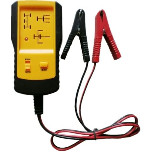 AE100 Universal Car Electronic Automotive Relay Circuit Tester 12V Auto Battery Tester Repair Tools Accessories