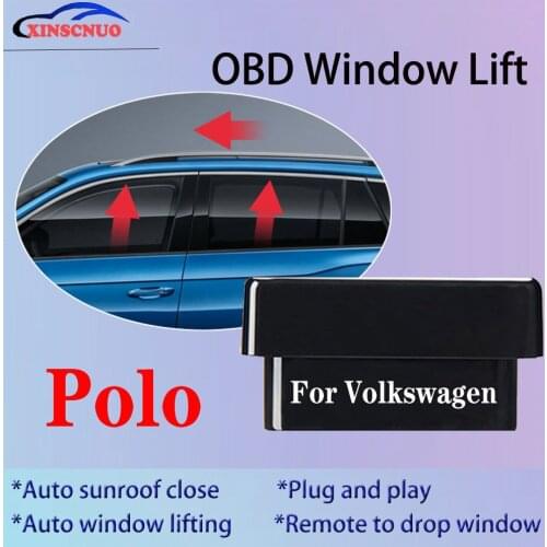 OBD Auto Car Window Closer For Volkswagen VW Polo 2013-2018 Vehicle Glass Door Sunroof Opening Closing Module System