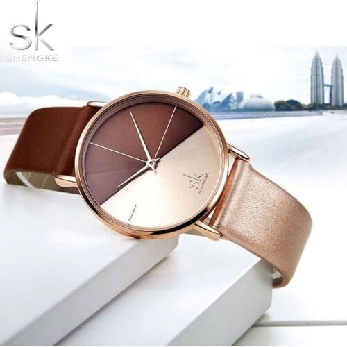 Womens Watches Casual WristWatch Fashion High Quality Leather Vintage Ladies Watch Irregular Clocks Mujer Relogio Feminino New