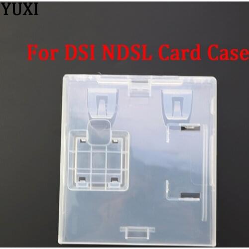YUXI off the shelf For NDS Lite for NDSI cartridge for DSI for NDSL card case replace the original cartridge storage for box