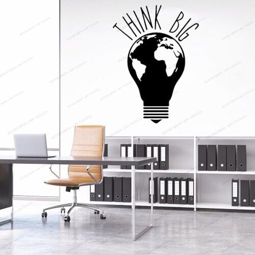 Motivation Quotes Work Hard Sentences Mural Bedroom Decor wallpaper Office Classroom Decoration vinyl Wall sticker CX931