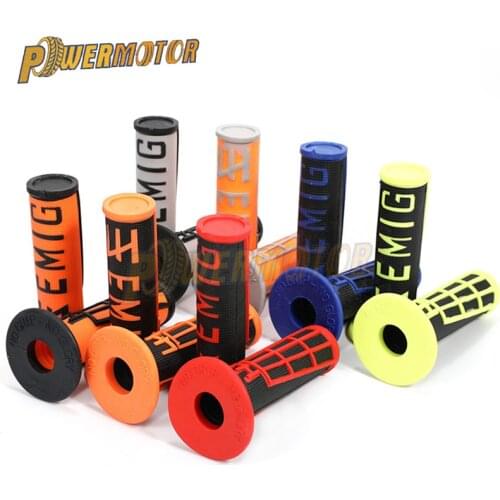 2019 New Hot Selling Handle MX Grip EMIG Grip For To CRF KLX Motorcycle Dirt Pit Bike Rubber Handlebar Twist Grip For GEL GP