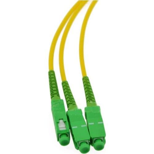 SCAPC 1X2 PLC Singlemode Fiber Optical splitter FTTH PLC optical fiber splitter 5pcs/lot