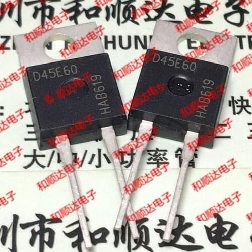 Original New / 5pcs / IDP45E60 D45E60 TO-220-2 600V