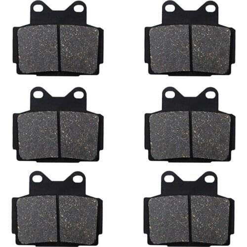 Motorcycle Front and Rear Brake Pads for YAMAHA SRX 600 1985 SRX600 1986 1987 SRRX600S 1986