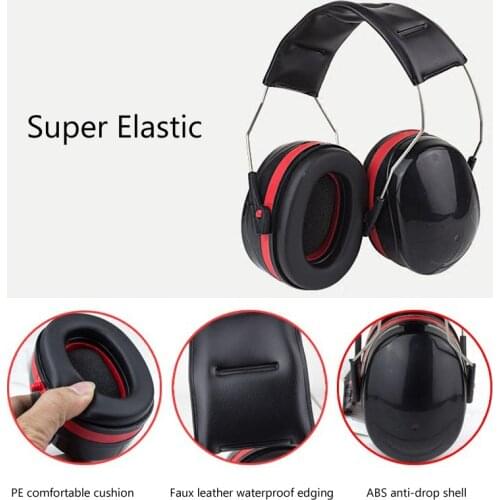 2021Professional Foldable Earmuffs Earphone Noise Redution Anti-noise Ear Muff Hearing Protection Soundproof Shooting Work Study