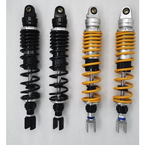 7mm spring 370mm 375mm 380mm adjustable air motorcycle shock absorber for honda YAMAHA SUSZKUI KAWASAKI Dirt bike Gokart ATV