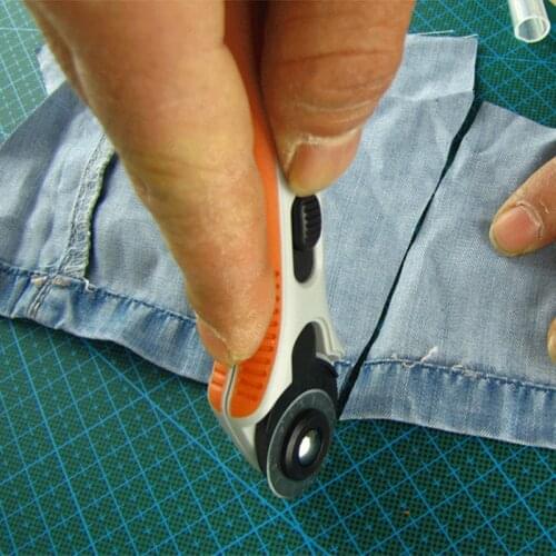 RC-6 Rotary Cutter 28mm Patchwork Tools Round Knife Cloth Cutting Knife Skc / Tailor Knife Handmade DIY Made in Taiwan