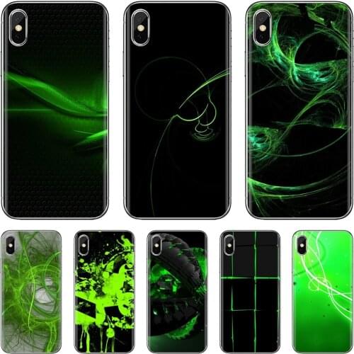 Black And Lime Green For LG K10 K8 K7 K4 Nokia X6 2 3 5 6 8 9 230 3310 2.1 3.1 5.1 7 Plus 2017 2018 Funny Silicone Phone Case