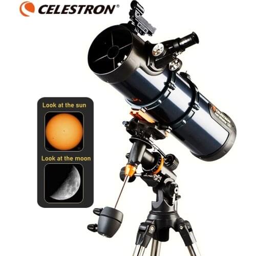 Celestron 130EQ 130/650Mm Newtonian Reflection Astronomical Telescope Night vision CG-3 Equatorial Mount telescope