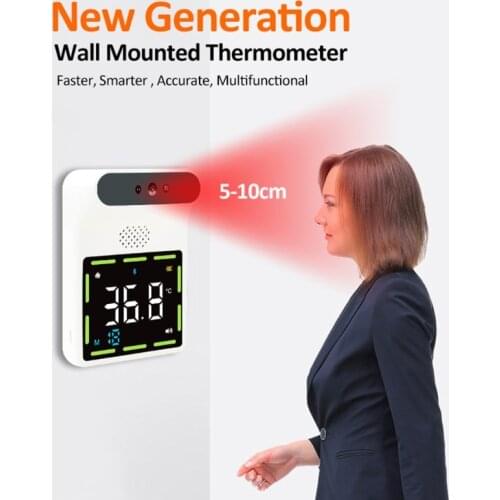 Thermomètre infrarouge K88 à écran cinq couleurs, contrôle d'accès Bluetooth, trois Installations, deux alimentations, 11 langue