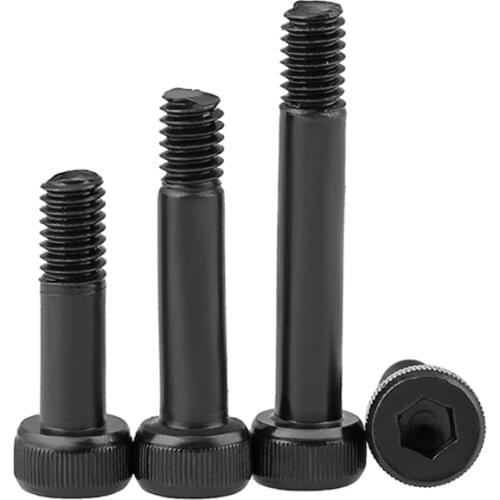 5/10/20/50pcs Black M2 M2.5 M3 Hex Socket Screws Grade 12.9 Cap Head Half Thread Allen Bolt