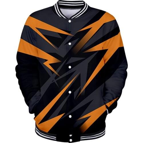 WAMNI Fashion 3D Thin Baseball Jacket Casual Geometric Patchwork color Sportwear Hip Hop Uniform Streetwear Men Jacket