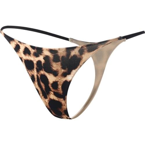 Women sexy t-pants female super sausau t pants leopard print hot and charming a line womens underwear