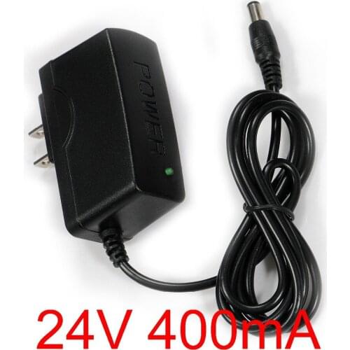 1PCS 24V 400mA High quality 100% New IC program AC 100V-240V Converter Switching power adapter Supply US Plug