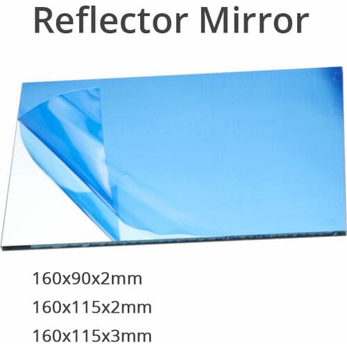 160x115mm First Surface View Reflector Projector FS Mirror DIY Projector Accessories High Reflectivity Front Surface Mirrors