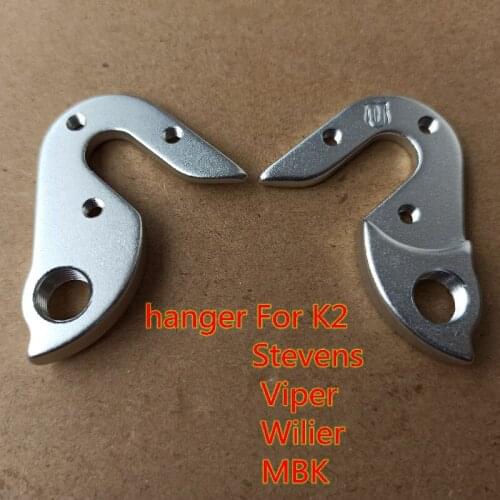 1pc Bicycle gear derailleur hanger For K2 Stevens Viper Wilier MBK Mongoose Motobecane Raleigh Ridley BH Cinelli MECH dropout