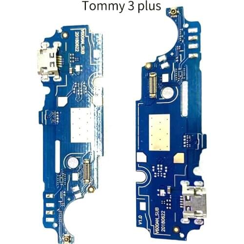 10pcs For Wiko Tommy 3 Plus + USB Charger Port Dock Charging Port Connector Board Flex Cable