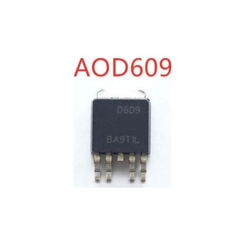 5pcs AOD609 D609 TO252-4