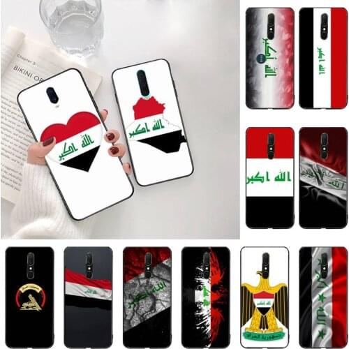 CUTEWANAN lraq flag Custom Soft Phone Case For Oppo A5 A9 2020 Reno2 z Renoace 3pro Realme5Pro