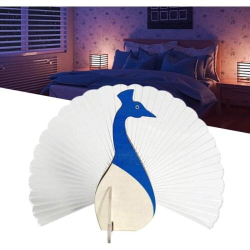 Lamp Decor Eye-catching Vivid Wood Whale Shape Lamp Display for Home