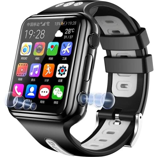 W5 Childrens Smart Watch 4G Network and WiFi GPS Watch Waterproof Android Support Video Call WeChat APP Download Sport Watch