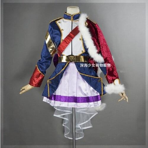 New Arrival Anime Revue Starlight Isurugi Futaba Cosplay Costume Combat Uniform Dress Halloween/Party Show Role Paly Clothing