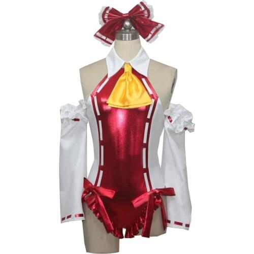 New Anime Touhou Project Hakurei Reimu Suit Uniform Cosplay Costumes Mikofuku Cosplay