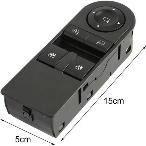 Power Master Window Control Switch Practical Modification 13228706 for Vauxhall Astra Zafira