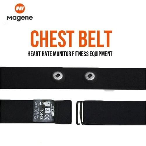 Magene Heart Rate Monitor Chest Strap Replacement Band Sensor Strap Bluetooth 4.0 ANT Compatible for Garmin Bryton Sports Belt