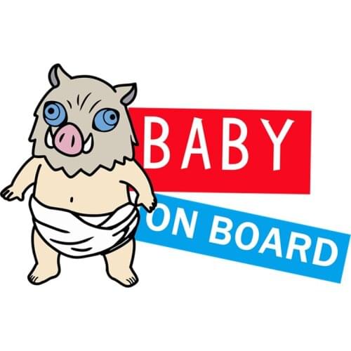 RuleMylife BABY ON BOARD DAUGHTER IN CAR car stickers decal anime cute car accessories decoration pegatinas para coche